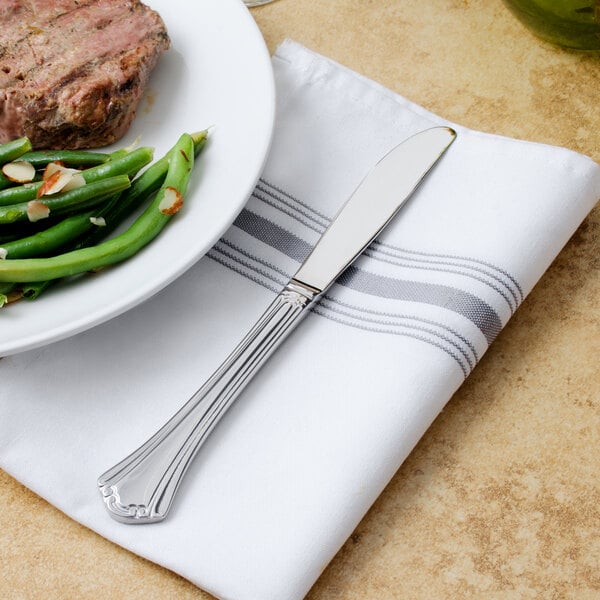 Walco Sentry 8 13/16" 18/10 X-Heavy Dinner Knife – item 9359545 image 2