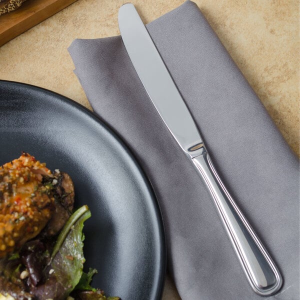 Walco Pacific Rim 9 1/2" 18/10 X-Heavy European Table Knife – item 935PAC451 image 2
