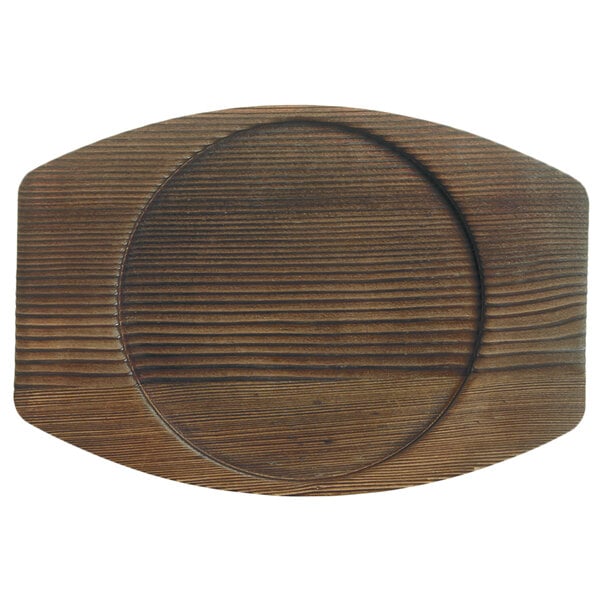 Libbey CIS-15TR 7 7/8" x 5 11/16" Underliner w/ Wood-Grain – item 959CIS15TR