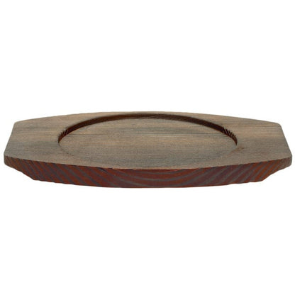 Libbey CIS-15TR 7 7/8" x 5 11/16" Underliner w/ Wood-Grain – item 959CIS15TR image 2