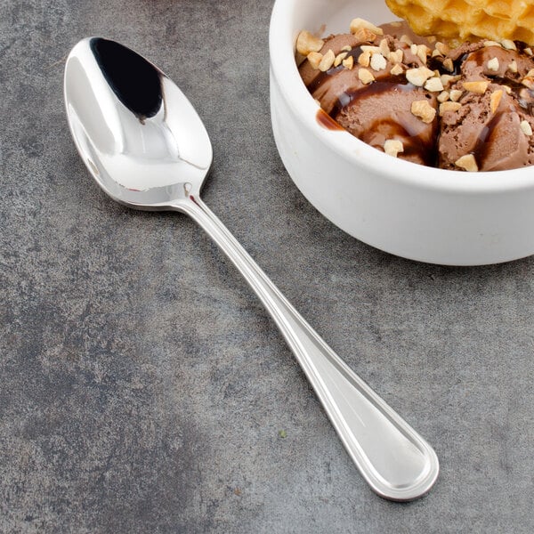 Walco Pacific Rim 7 1/16" X-Heavy Dessert Spoon – item 935PAC07 image 2