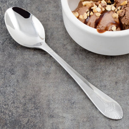 Walco Meteor 7 3/8" Heavy Dessert Spoon – item 9357007 image 2