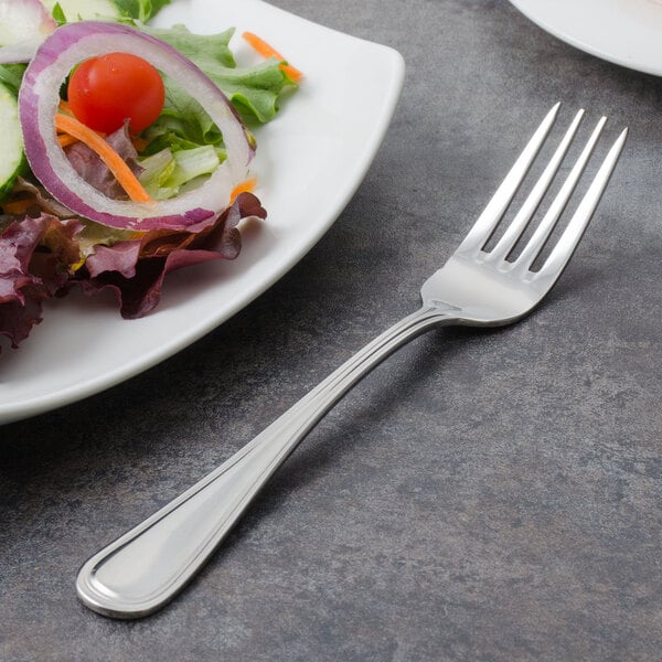 Walco Pacific Rim 7" X-Heavy Large Salad Fork – item 935PAC06L image 2