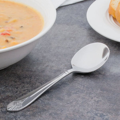 Walco Meteor 6" Heavy Large Bowl Bouillon Spoon – item 9357038 image 2