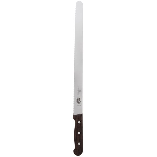 Victorinox 5.4230.36 14" Carving Knife w/ Wood Handle – item 35340148
