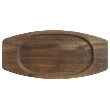 Libbey CIS-18TR 12 1/4" x 5 3/4" Underliner w/ Wood-Grain – item 959CIS18TR
