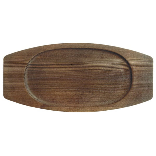 Libbey CIS-18TR 12 1/4" x 5 3/4" Underliner w/ Wood-Grain – item 959CIS18TR