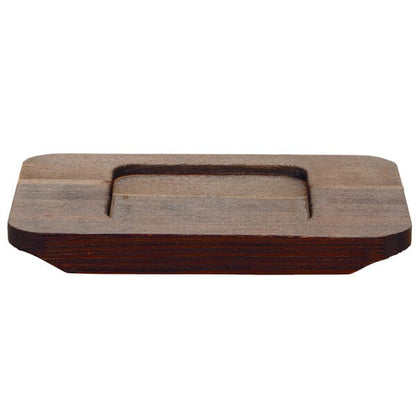 Libbey CIS-26TR 5 1/2" x 4" Cedar Underliner w/ Wood-Grain – item 959CIS26TR image 2