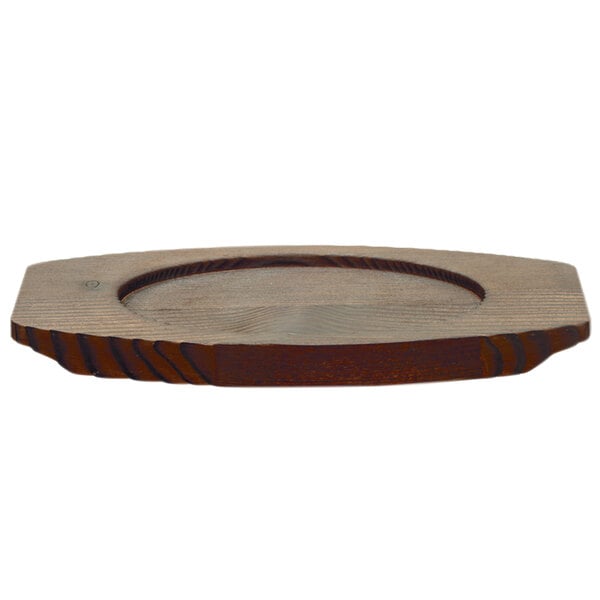 Libbey CIS-27TR 7 1/4" x 4 3/8" Underliner w/ Wood-Grain – item 959CIS27TR image 2