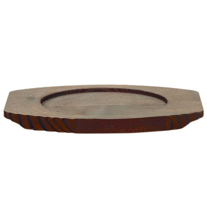 Libbey CIS-27TR 7 1/4" x 4 3/8" Underliner w/ Wood-Grain – item 959CIS27TR image 2