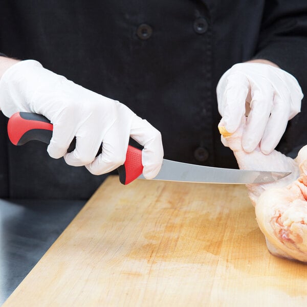 Mercer Culinary M23820RD Boning Knife w/ Red Handle – item 470M23820RD image 2