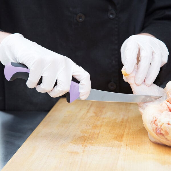 Mercer Culinary Boning Knife w/ Purple Allergen-Free Handle – item 470M23820PU image 2
