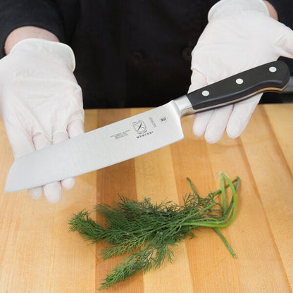 Mercer Culinary M23660 Renaissance 7" Riveted Nakiri Knife – item 470M23660 image 2