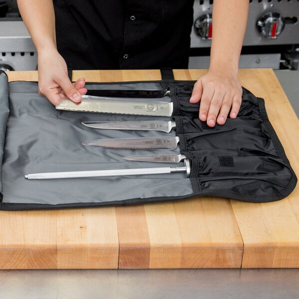 Mercer Culinary M21830 ZuM 7-Piece Knife Case Set – item 470M21830 image 2