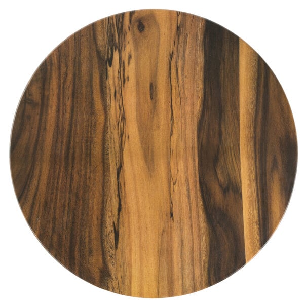 American Metalcraft 21 1/2" Serving Board - Faux Acacia – item 124AWM21 image 2