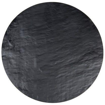 Tablecraft Frostone 16" Round Faux Slate Serving Tray – item 808MG16 image 2