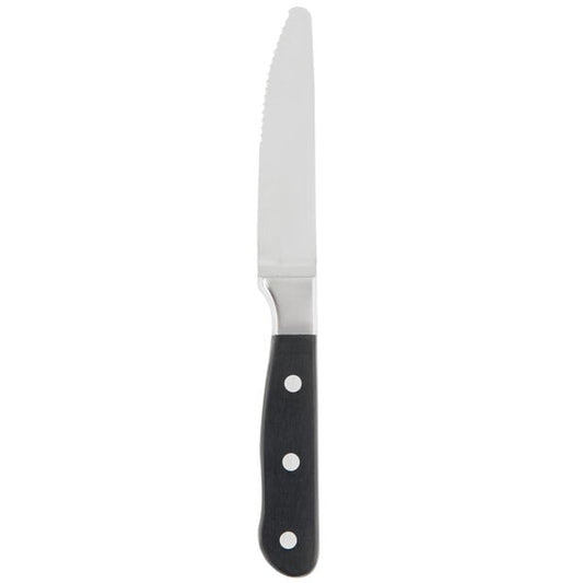 Libbey 201 2694 Deluxe Steak Knife w/ Black Plastic Handle – item 9592012694
