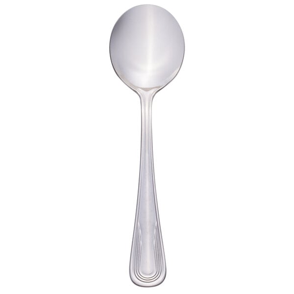Libbey 129 016 Reflections 6 3/8" Heavy Bouillon Spoon – item 959129016