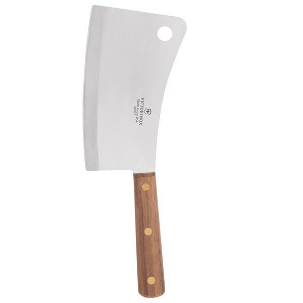 Victorinox 7.6059.9 7" Curved Cleaver w/ Walnut Handle – item 35340091