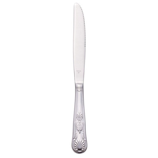Libbey 244 5502 Kings 9 1/2" Dinner Knife w/ Fluted Blade – item 9592445502