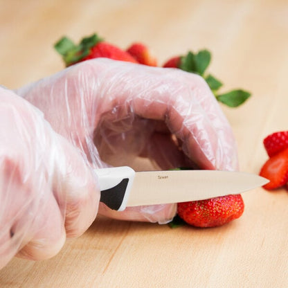 Mercer Culinary M23930WBH Paring Knife w/ White Handle – item 470M23930WBH image 2
