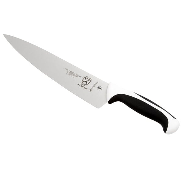 Mercer Culinary M22610WBH Chef Knife w/ White Handle – item 470M22610WBH