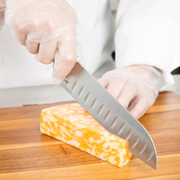 Mercer Culinary M22707WBH Millennia 7" Granton Edge Knife – item 470M22707WBH image 2