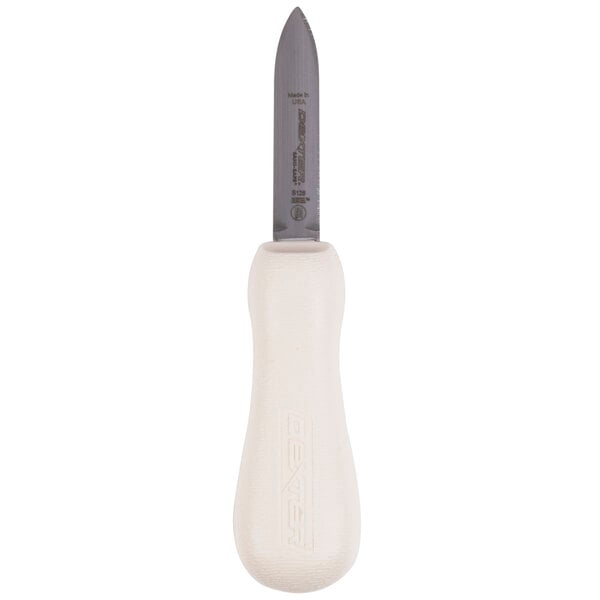 Dexter Russell Oyster Knife w/ White Textured Poly Handle – item 21010483