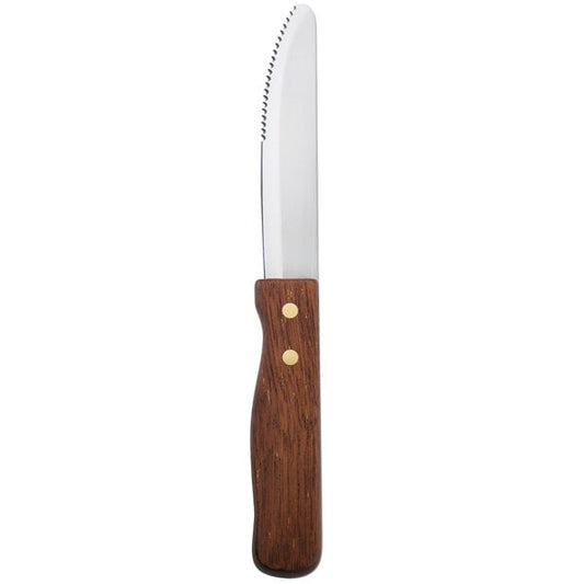 Walco Utica II 5 1/16" Steak Knife w/ Jumbo Hardwood Handle – item 935660537