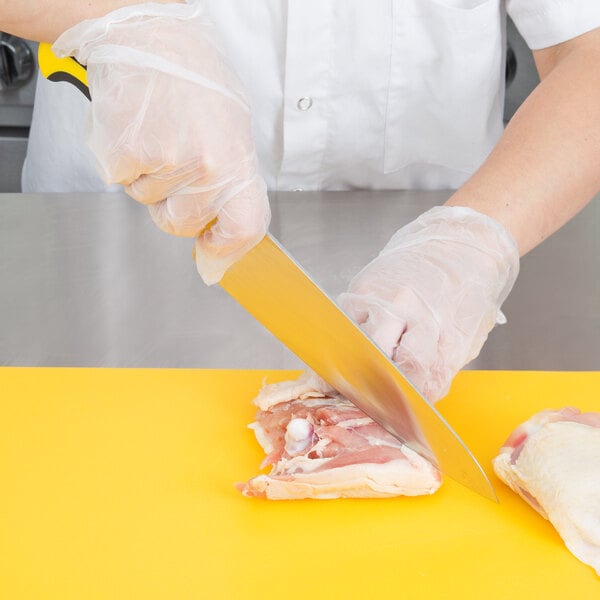 Mercer Culinary M22608YL Chef Knife w/ Yellow Handle – item 470M22608YL image 2