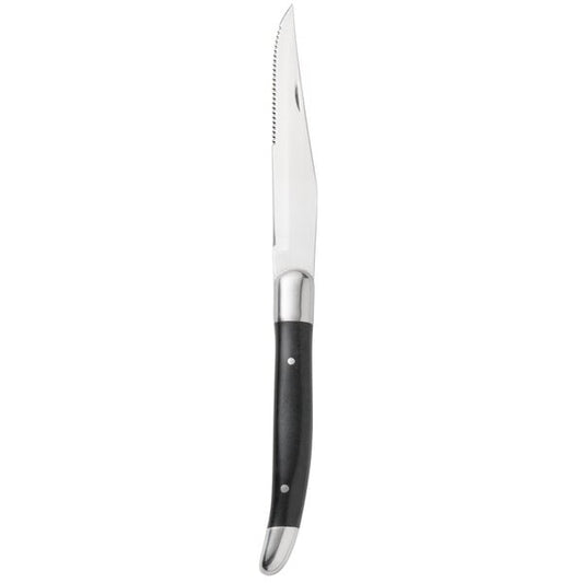 Walco Parisian 4 1/5" Steak Knife w/ Black Delrin Handle – item 935800152