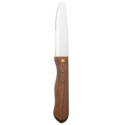 Walco 4 3/4" Steak Knife w/ Stained Hardwood Handle – item 935830527