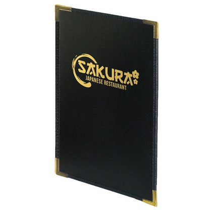 Royal Select Series 5 1/2" x 11" Customizable Menu Cover – item 659RS110B image 2