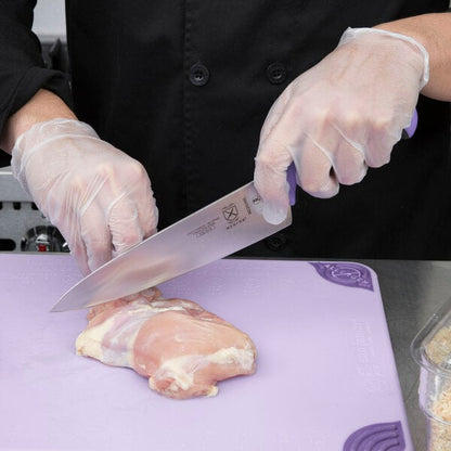 Mercer Culinary Chef Knife w/ Purple Allergen-Free Handle – item 470M22608PU image 2