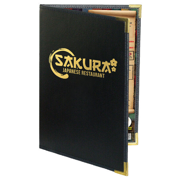 Royal Select Series 5 1/2" x 11" Customizable Menu Cover – item 659RS120B
