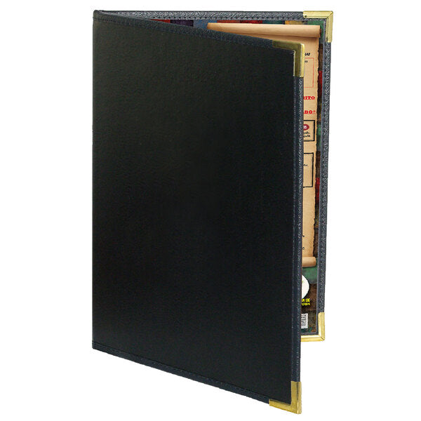 Royal Select Series 5 1/2" x 11" Customizable Menu Cover – item 659RS120B image 2