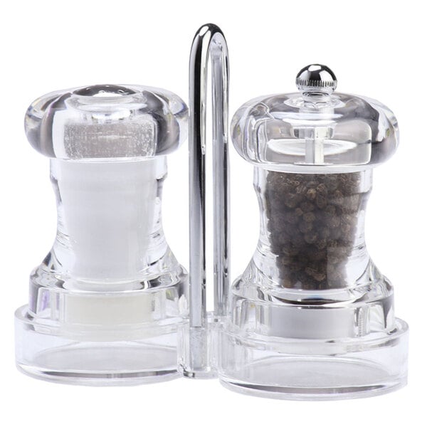 Chef Specialties 01630 4" Capstan Salt & Pepper Mill Set – item 58201630