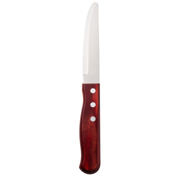 Walco 5" Steak Knife w/ Jumbo Brazil Polywood Handle – item 935840526R