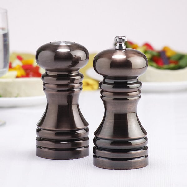 Chef Specialties 90050 5 1/2" Burnished Salt & Pepper Mill – item 58290050SCP image 2