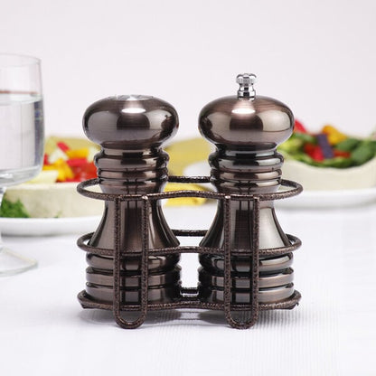 Chef Specialties 90055 5 7/8" Burnished Salt & Pepper Mill – item 58290055SCPR image 2