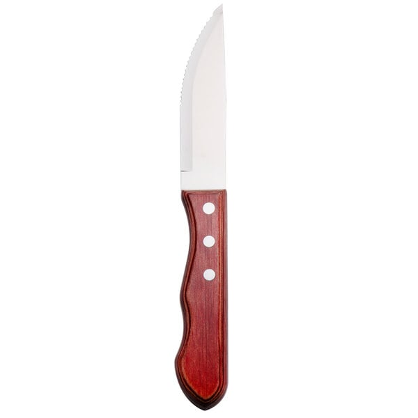 Walco Big Red 4 Steak Knife w/ Jumbo Brazil Polywood Handle – item 935840529R
