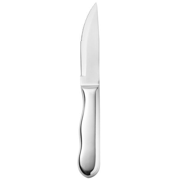 Walco Steak Knife w/ Jumbo Mirror Finished Hollow Handle – item 935880527M