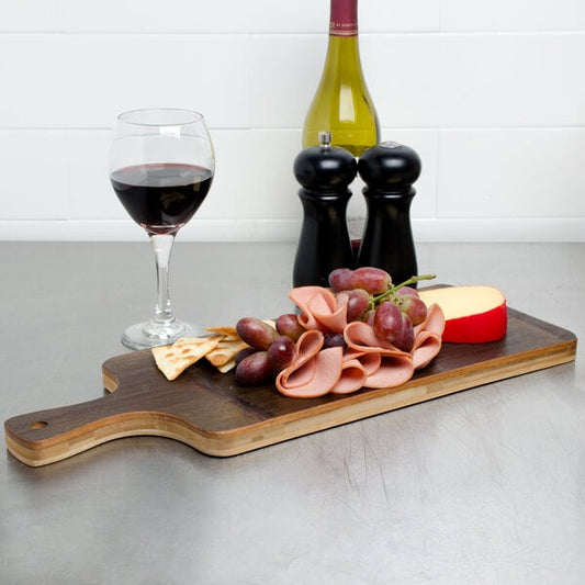 American Metalcraft BWBL 19" x 7" Carbonized Cutting Board – item 124BWBL