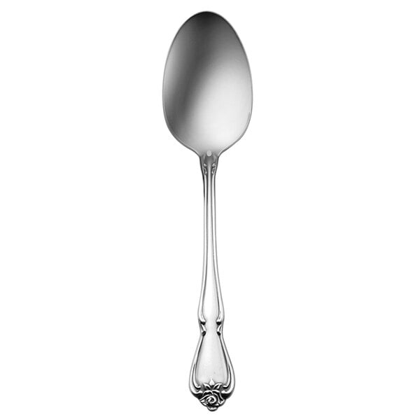 Oneida Arbor Rose 2552STBF 8 1/4" Tablespoon / Serving Spoon – item 3562552STBF