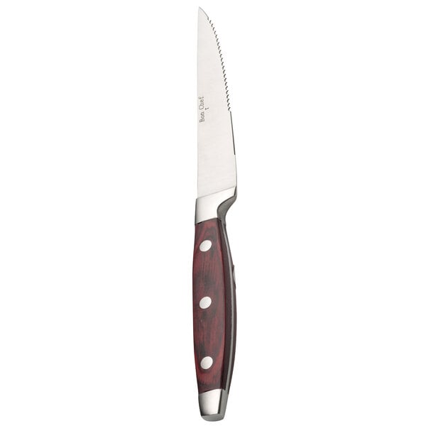 Bon Chef S938 Elegant 9" Steak Knife w/ Wood Handle – item 201S938