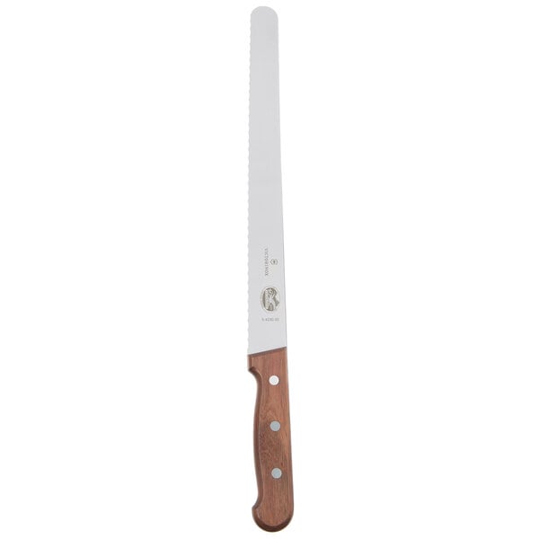 Victorinox 5.4230.30 12" Carving Knife w/ Wood Handle – item 35340146