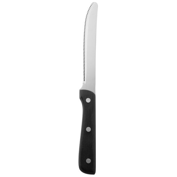 Walco 5" Steak Knife w/ Black Delrin Handle – item 935980527