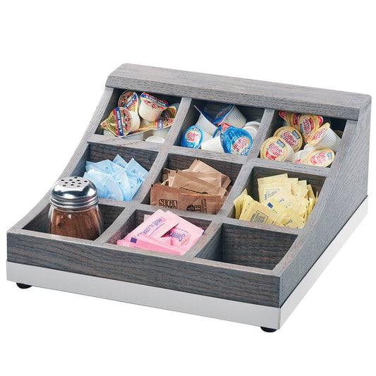 Ashwood 9 Compartment Condiment Organizer - 13" x 13 1/2" – item 211380183