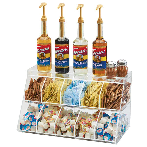 Cal-Mil 21" x 12" x 12" 10 Bin Condiment Organizer – item 211364310