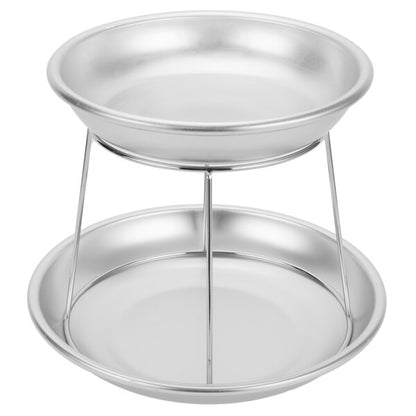 Choice 2-Tier Seafood Tower Set w/ Mini Serving Tray – item 1762TIERMKIT